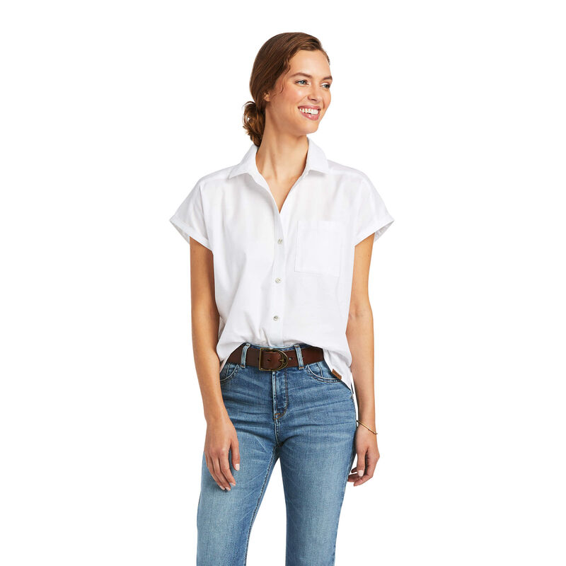 Ariat Hemden Damen - Zenith Weiß ( YXCFR-9754 )
